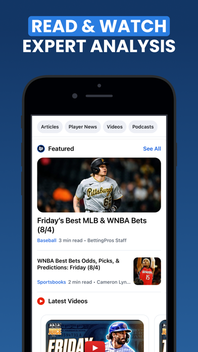 BettingPros: Sports Betting Screenshot