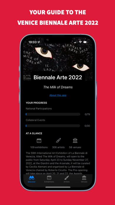 Biennale Arte Screenshot