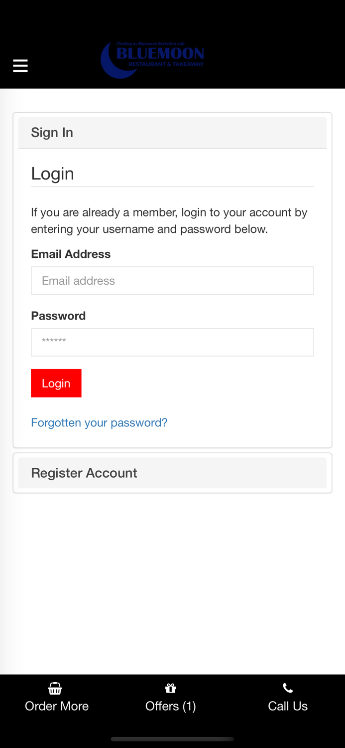 BlueMoon Restaurant and Takeaway