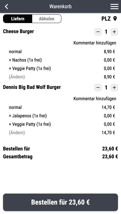 Burger Fam Datteln Screenshot