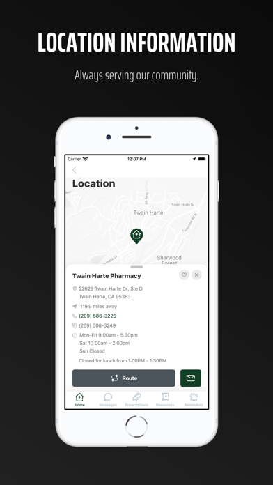 Twain Harte Pharmacy Screenshot