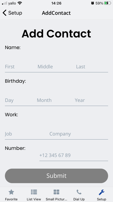 Screenshot 3 of easy-Phone App