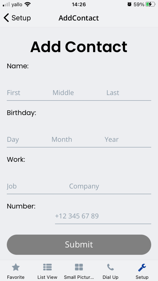 #3. easy-Phone (iOS) Podle: Beni Hugenschmidt