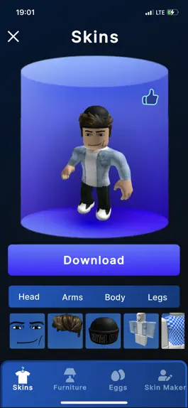 Game screenshot Custom Skins Creator & Editor apk