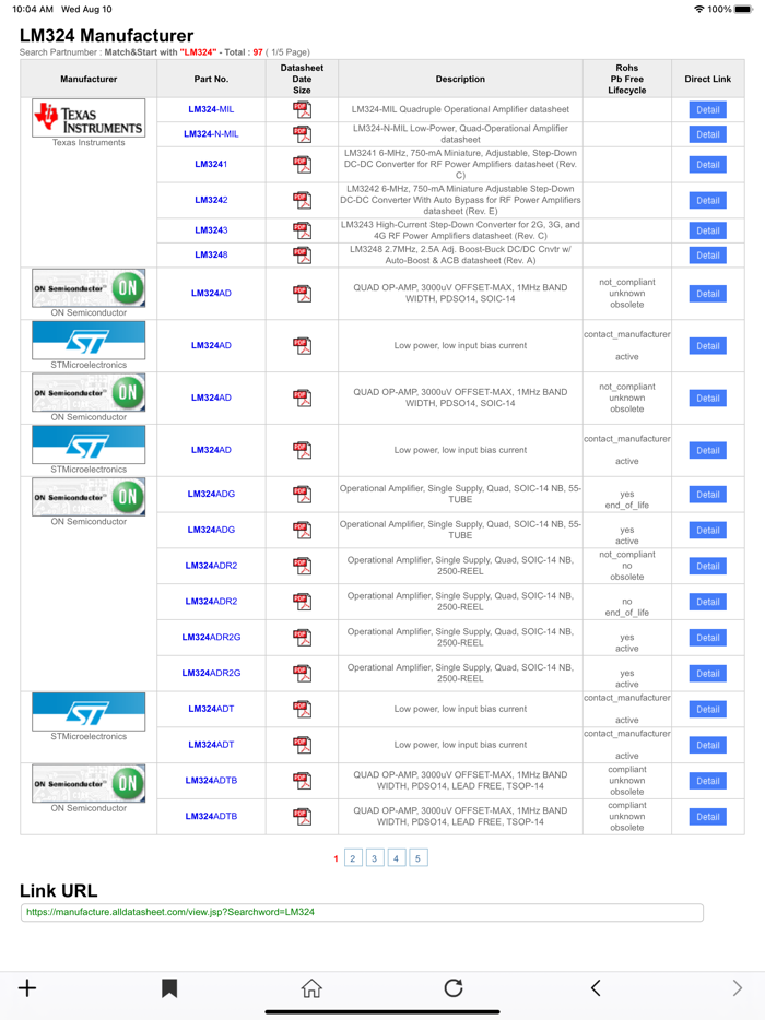 Datasheet PDF - ALLDATASHEET