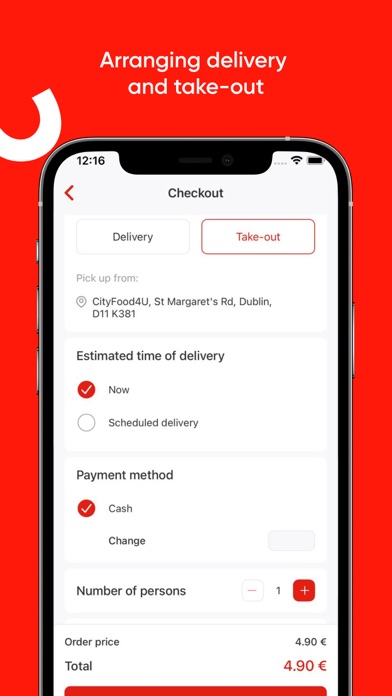 CityFood4U Screenshot