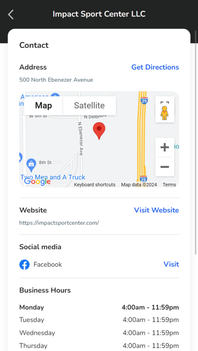 Screenshot 3 of Impact Sport Center LLC App