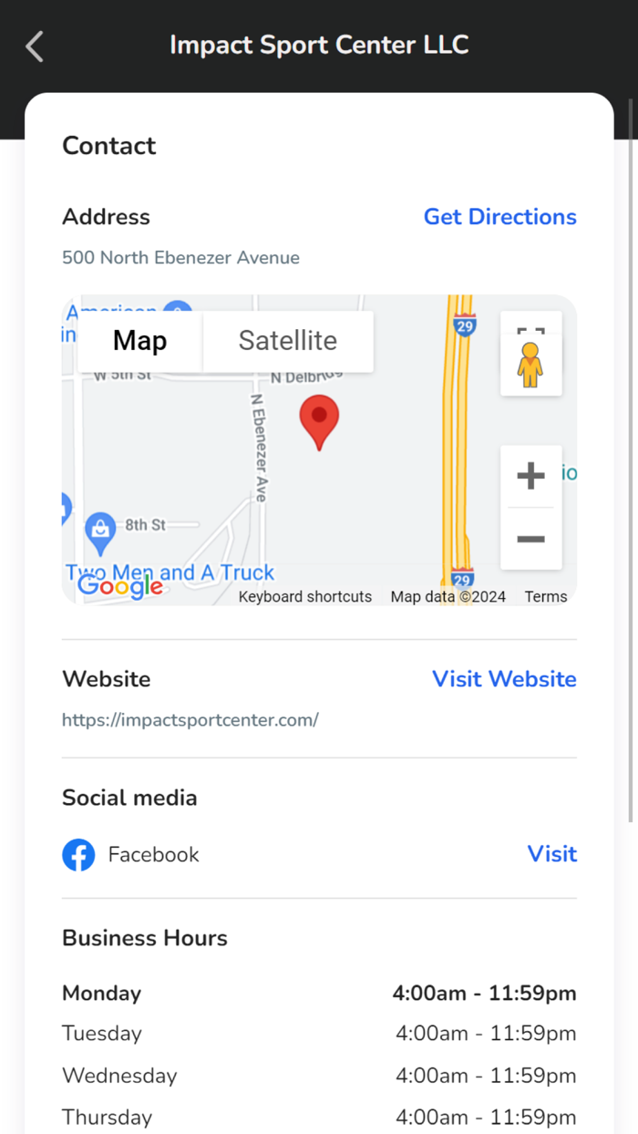 Impact Sport Center LLC