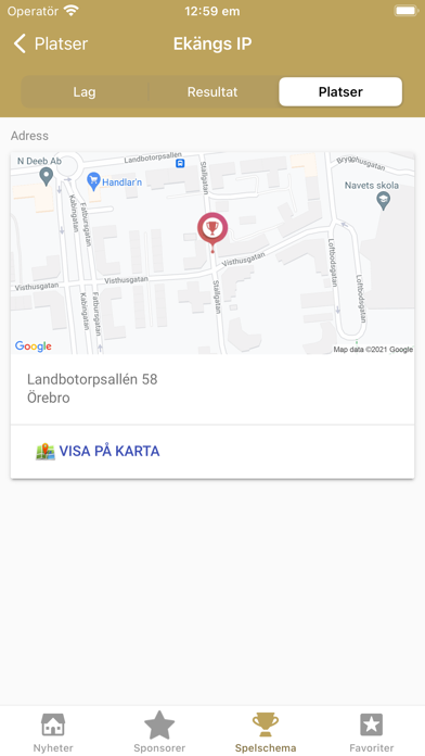 Örebrocupen 2022 Screenshot