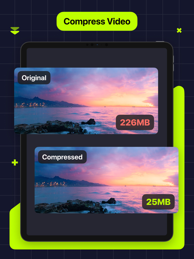 Pamja e ekranit të kompresorit të videos