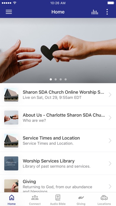 Sharon SDA Church Screenshot