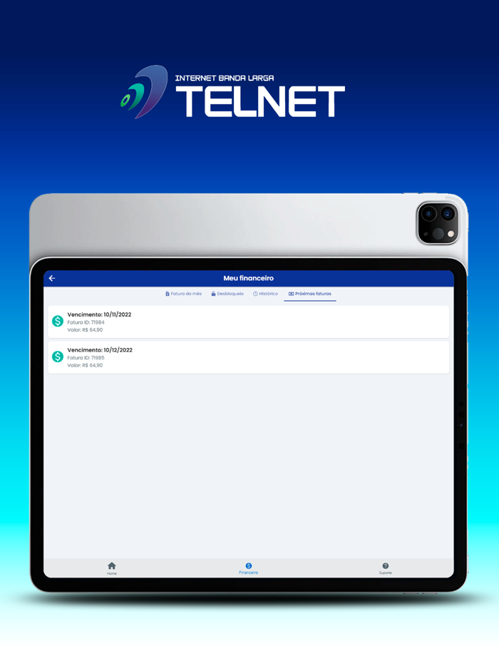 Telnet Telecom - App Cliente