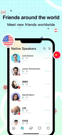 Game screenshot YeeTalk-Chat, talk to natives mod apk
