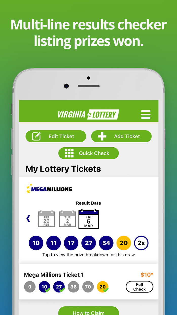 Virginia Lottery Numbers
