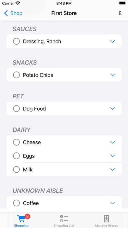 QuickShop: Shopping List screenshot-4