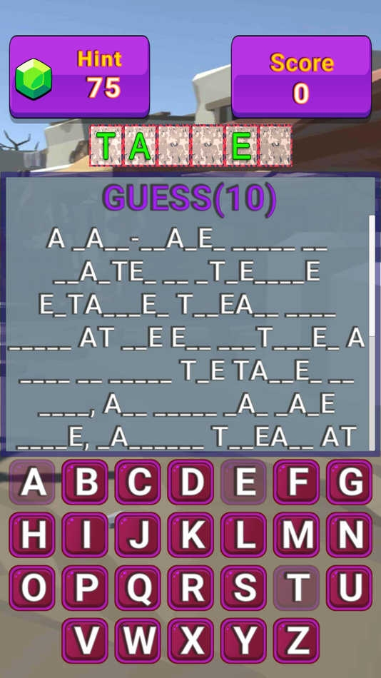 #3. Word Brain Busters Word Puzzle (iOS) By: Tec Dungeon