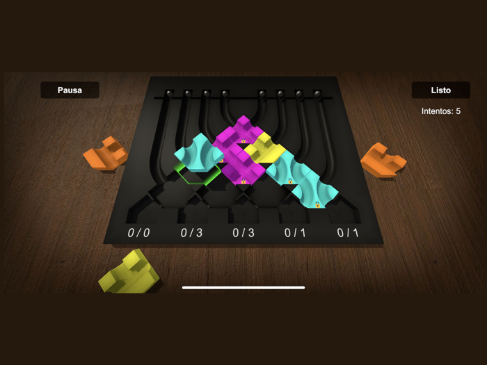 Circuito Lógico Marble Puzzle