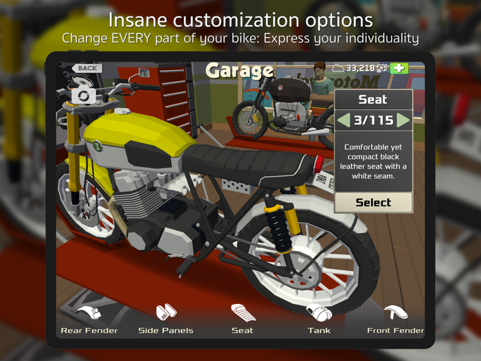 Cafe Racer Moto riding