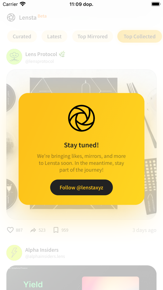 #4. Lensta (iOS) By: ONDREJ BARTA