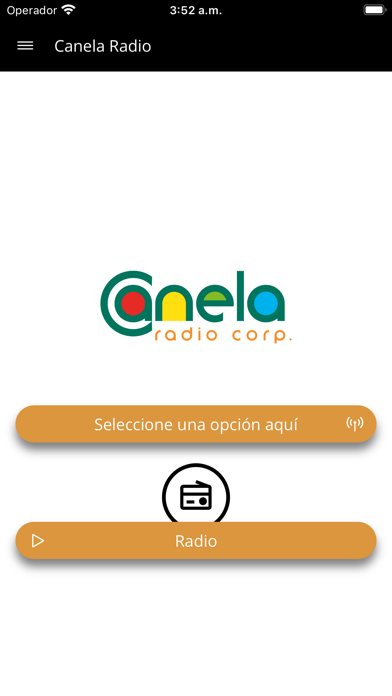 Canela Radio Screenshot