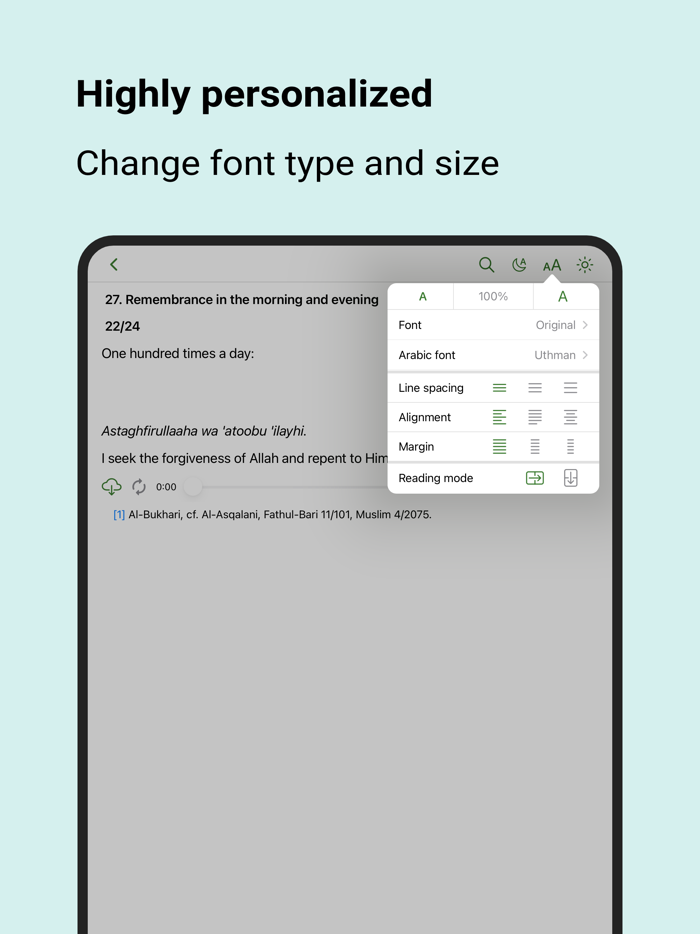 Dua and Dhikr Hisnul Muslim
