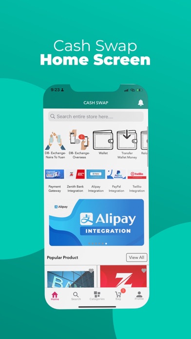 cash-Swap Screenshot