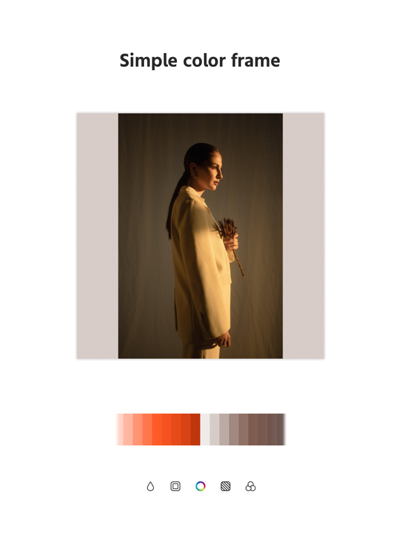 Square Fit Photo Editor - PiQ iPad screenshot 4 - Photo & Video app