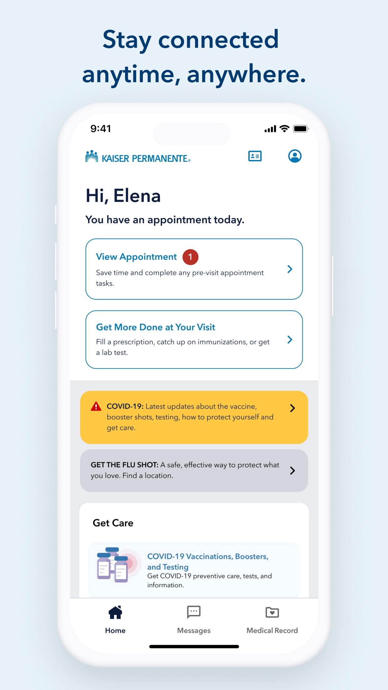 Kaiser Permanente screenshot 1