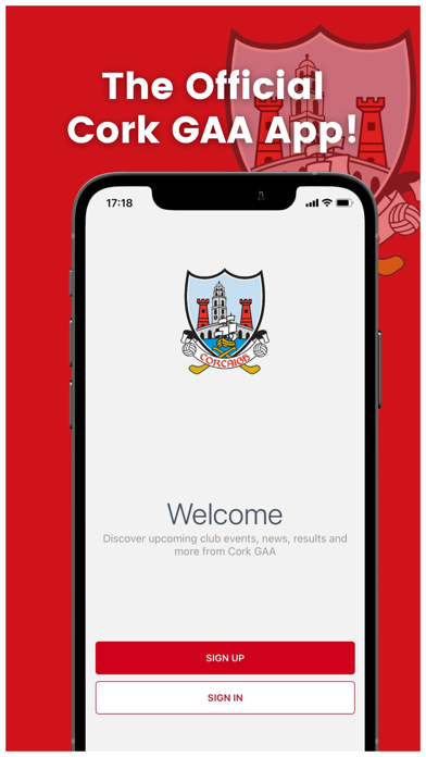 Cork GAA Official Screenshot
