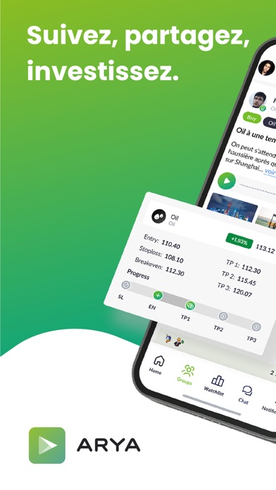 Screenshot #1 pour ARYA : Investor Community