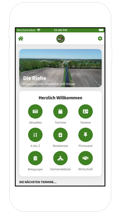 Hülsen-Westerloh App Screenshot