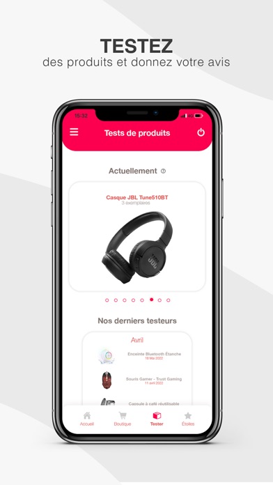 Screenshot #2 pour Tester des Produits