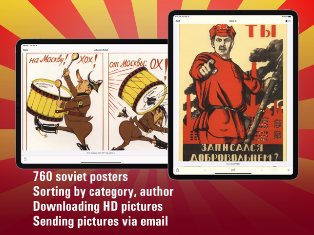 ‎Soviet posters HD Screenshot