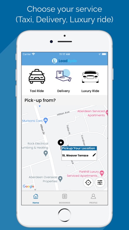 LeadRyde: Taxi, Cab, Minicab screenshot-3