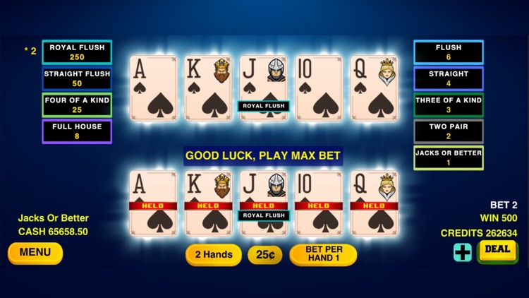 Video Poker Multi Hand Casino screenshot-4