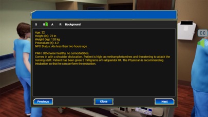 VHA Charge Nurse (CALM) Screenshot