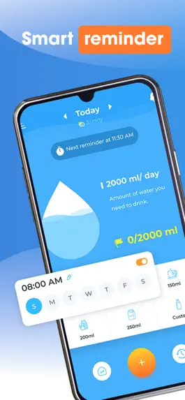 Game screenshot Drink water & Water Reminder mod apk