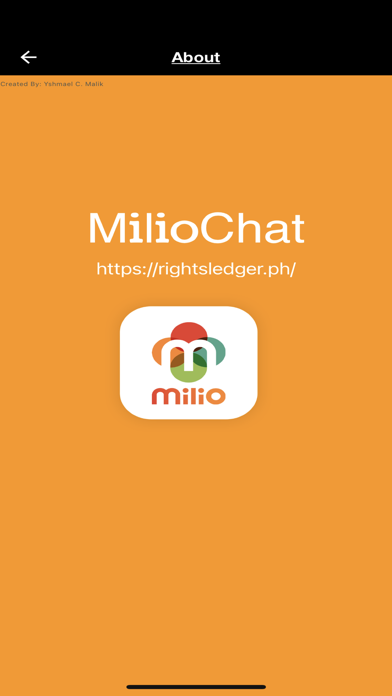 MilioChat Screenshot