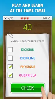 spelling master game iphone screenshot 3