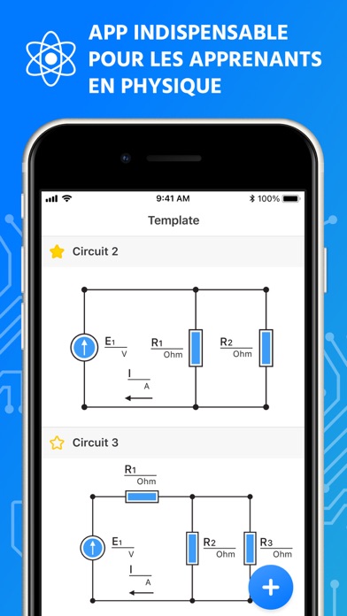 Screenshot #1 pour Calculatrice de Circuit