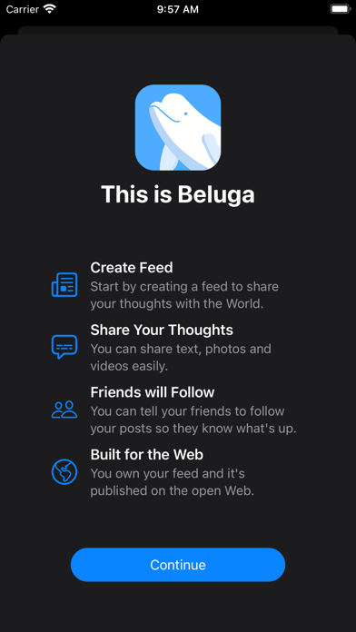 Beluga Social Screenshot