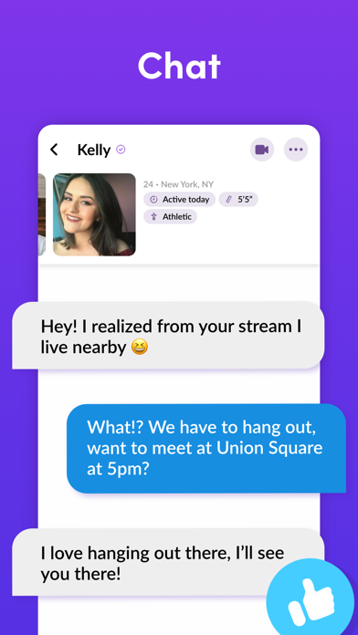 MeetMe - Meet, Chat & Go Live Screenshot