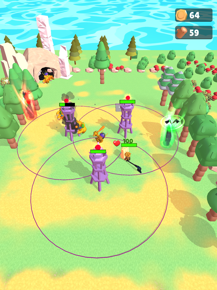 Lumber Warrior Defense War