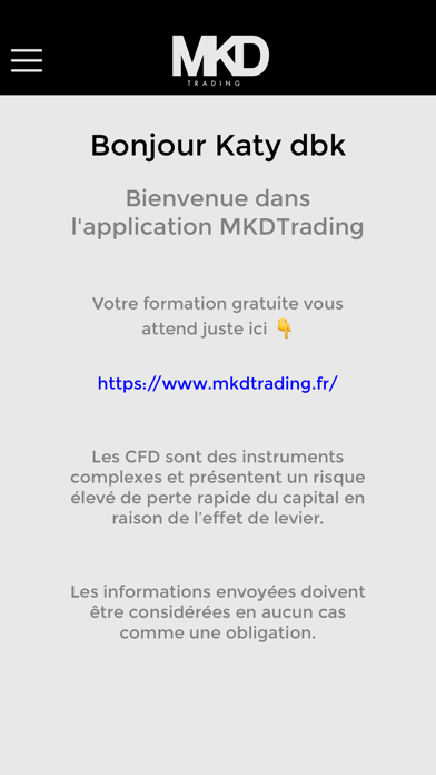 MKD Trading FR Screenshot
