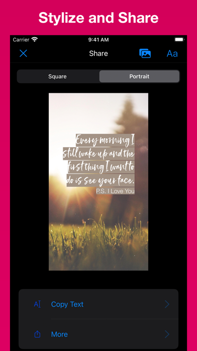 Daily Love Quotes - DailyLove Screenshot