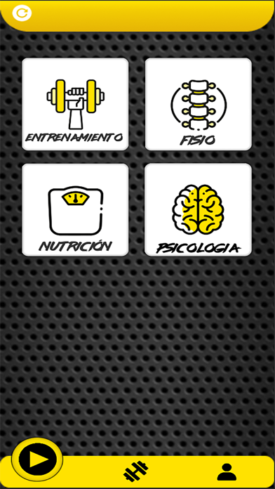 club fitness Entrenamientos Screenshot