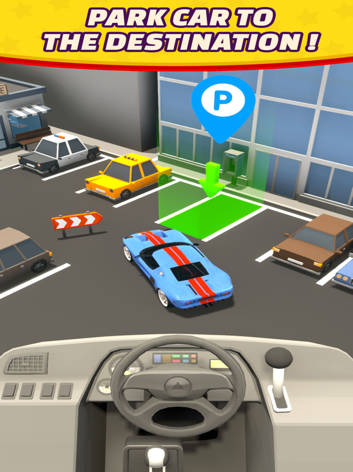 City Car Parking Traffic Jam