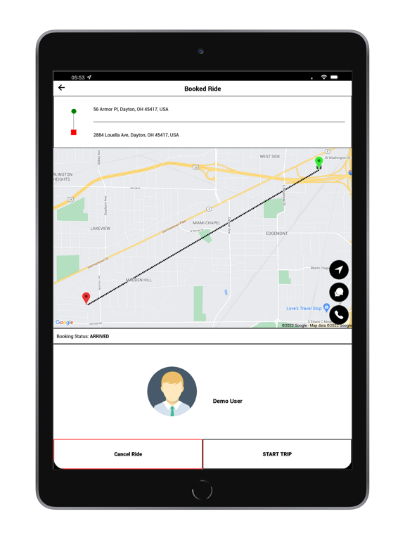 Dash Conductor iPad screenshot 4 - Travel app