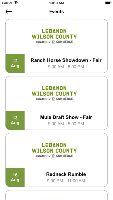 Explore Wilson TN Screenshot