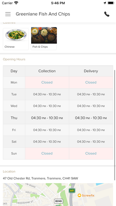 Greenlane Fish And Chips Screenshot